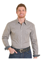 Panhandle Panhandle Mens Compass Point Snap Shirt