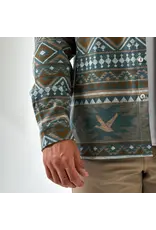 Burlebo Burlebo Vintage Heavyweight Flannel Whitetail Aztec Burlebo Burlebo Vintage Heavyweight Flannel Whitetail Aztec