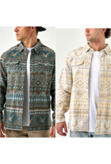 Burlebo Burlebo Vintage Heavyweight Flannel Whitetail Aztec Burlebo Burlebo Vintage Heavyweight Flannel Whitetail Aztec