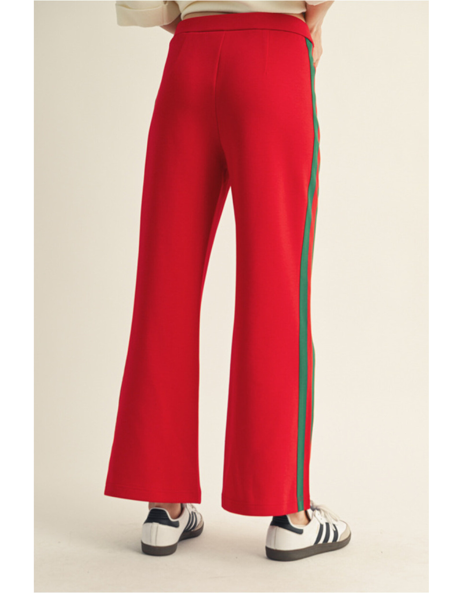 Regina Red Athletic Style Pants