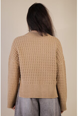 Miranda Oversized Textured Casual Knit Sweater
