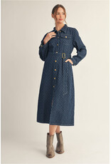 Halley Denim Midi Dress