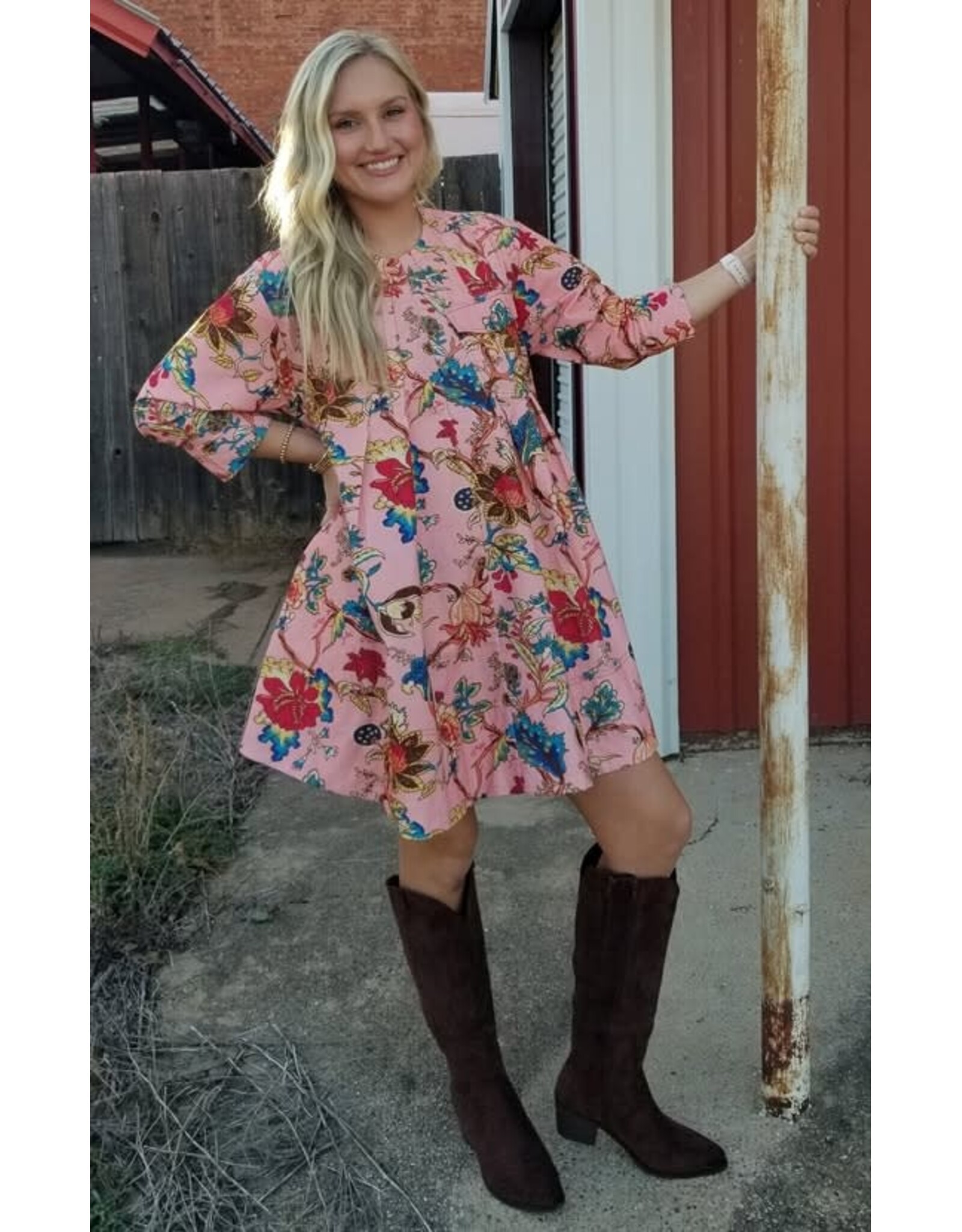 Uncle Frank Uncle Frank Tuck And Swing Dress