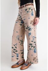 Farah Floral Stretch Twill Pants