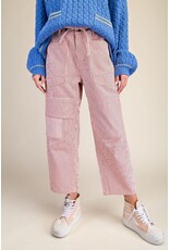 Stacey Red Stipe Jeans