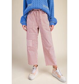 Stacey Red Stipe Jeans