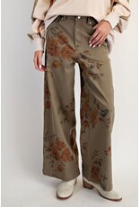 Finley Floral Print Stretch Jeans