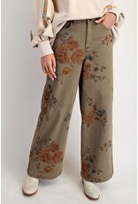 Finley Floral Print Stretch Jeans