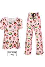 Santa Pups Pajama Set