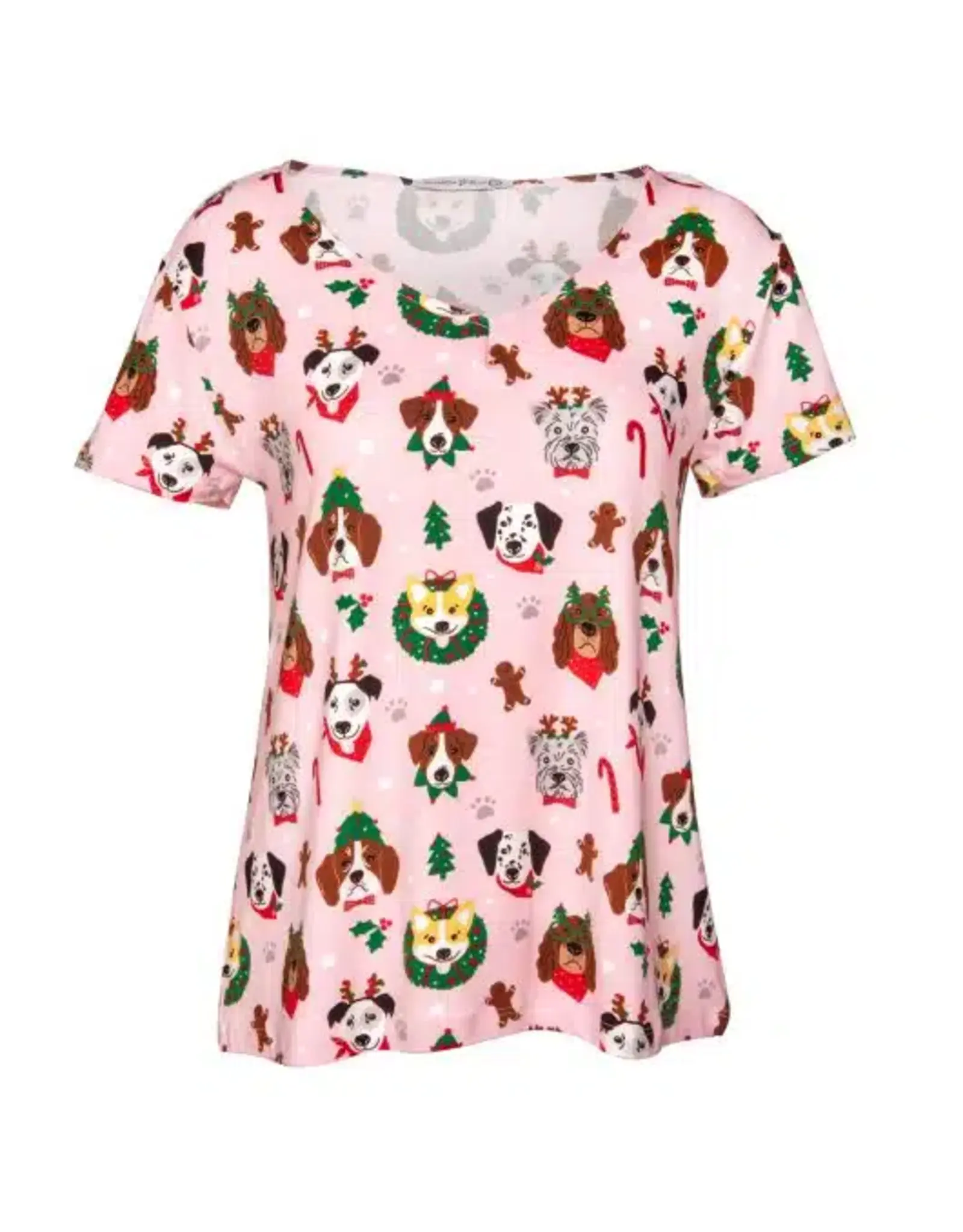 Santa Pups Pajama Set