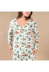 Winter Birds Pajama Set