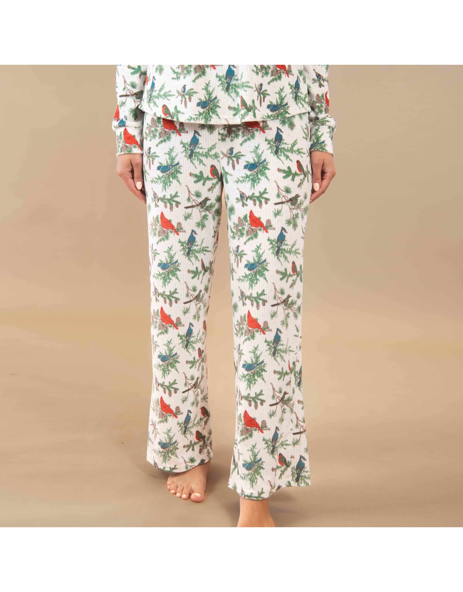 Winter Birds Pajama Set