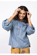 Ivy Jane Ivy Jane Tuck Sleeve Popover Shirt
