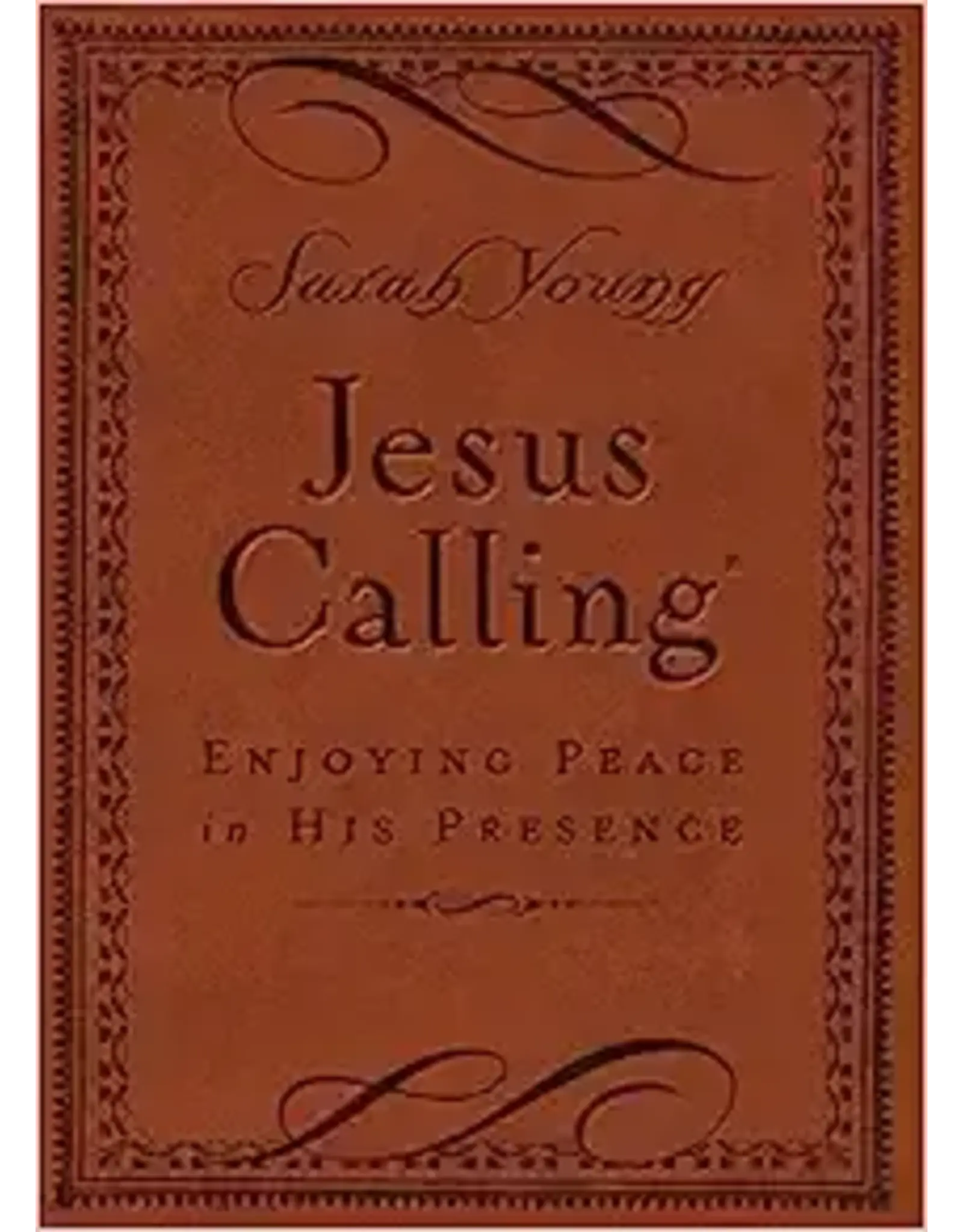Jesus Calling Small Brown Leathersoft