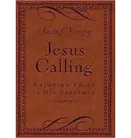 Jesus Calling Small Brown Leathersoft