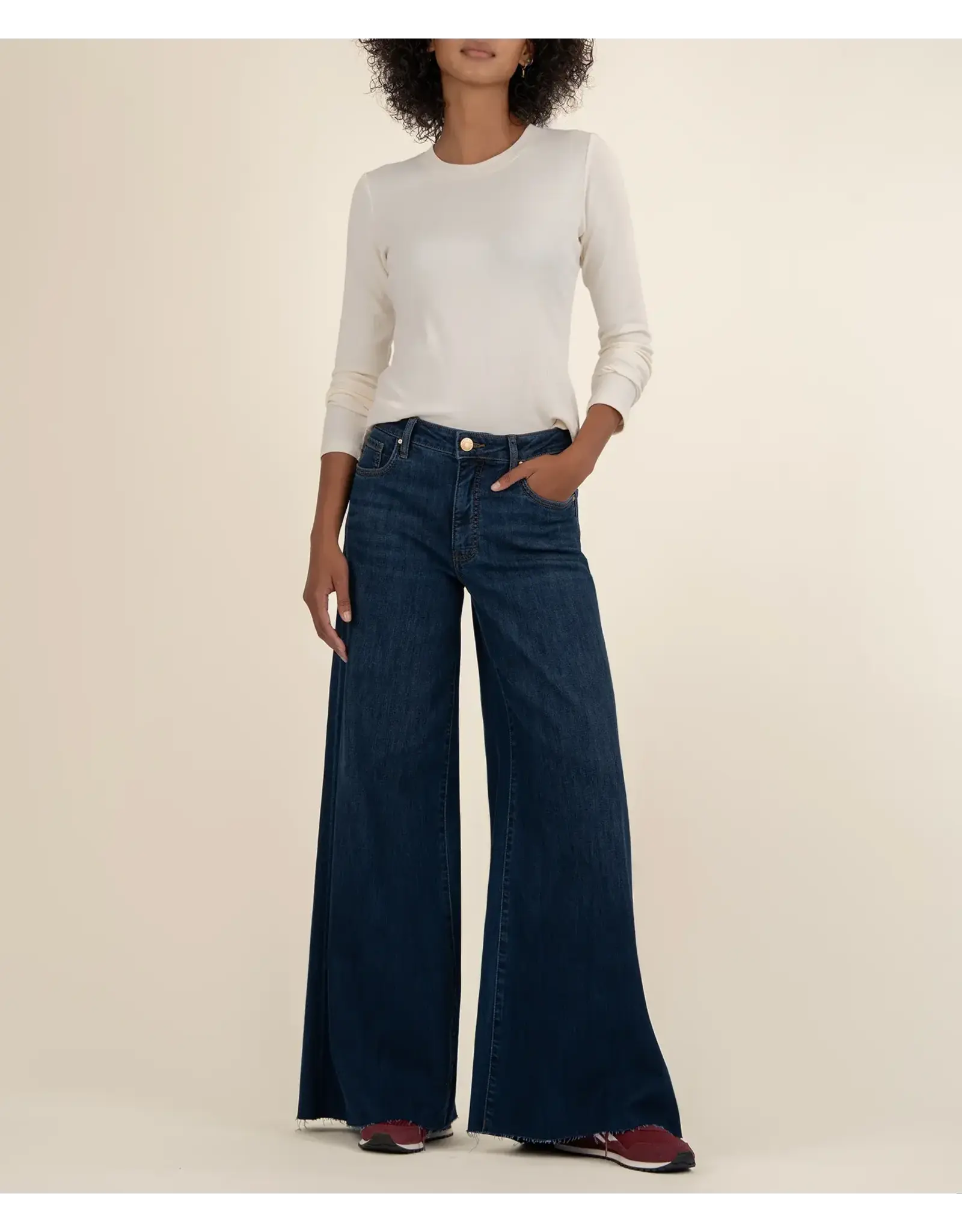 Kut from the Kloth / STS Blue KUT Blake High Rise Super Wide Leg Indisputable