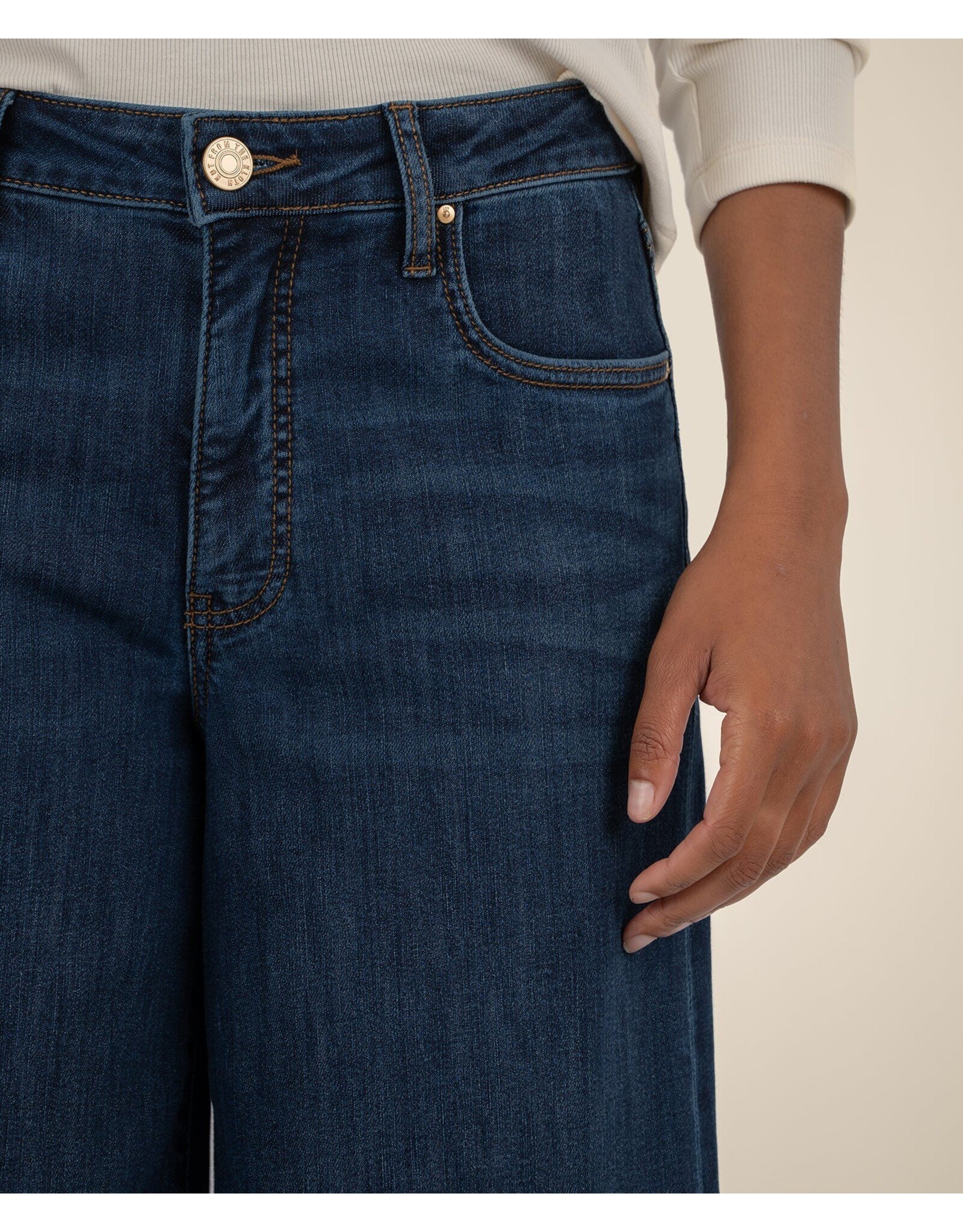 Kut from the Kloth / STS Blue KUT Blake High Rise Super Wide Leg Indisputable