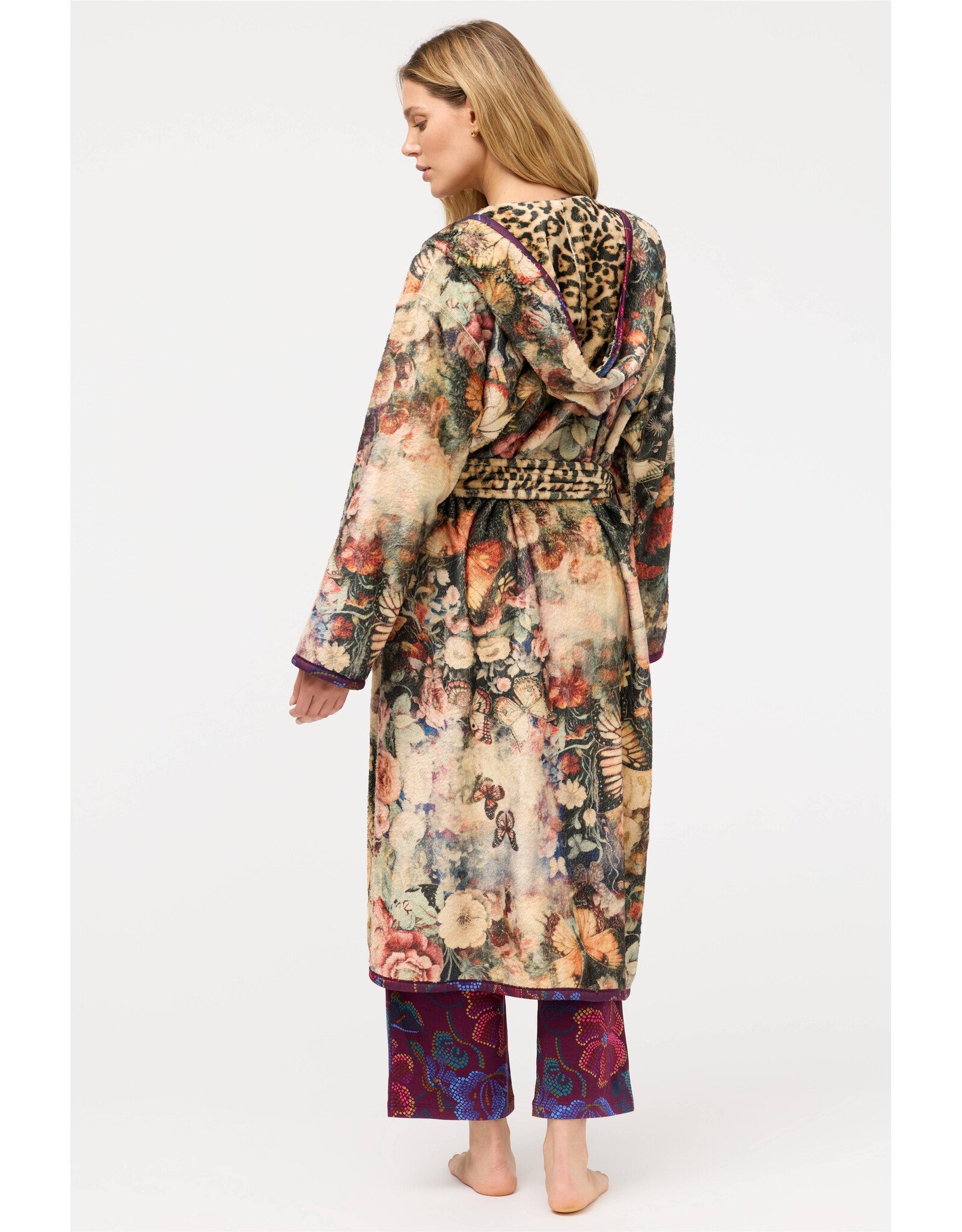 Johnny Was Johnny Was Aditi Robe (Reversible) Leopard