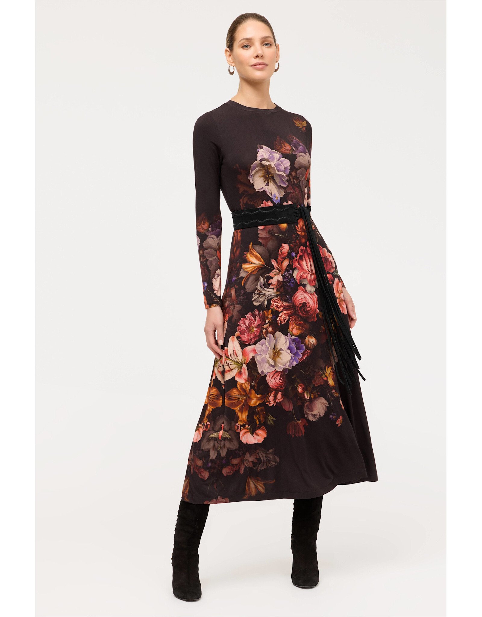 Johnny Was Johnny Was The Janie Favorite Long Sleeve Midi Dress Beckett Blooms