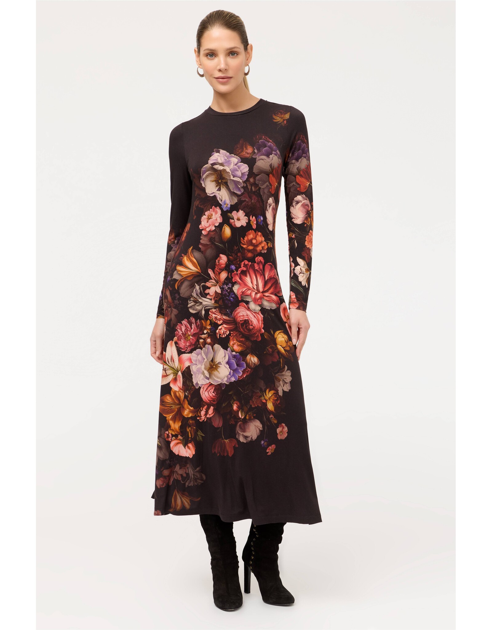 Johnny Was Johnny Was The Janie Favorite Long Sleeve Midi Dress Beckett Blooms