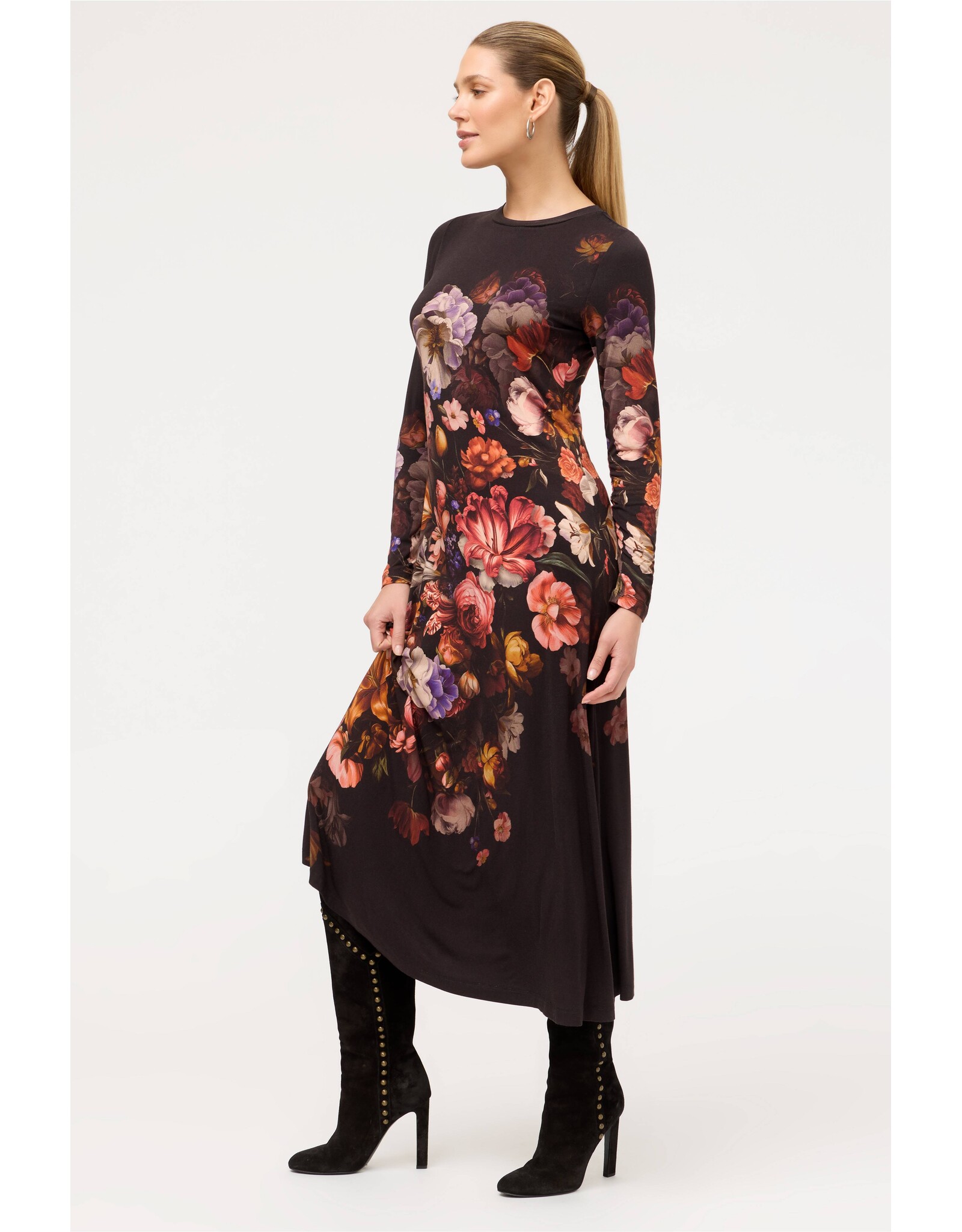 Johnny Was Johnny Was The Janie Favorite Long Sleeve Midi Dress Beckett Blooms