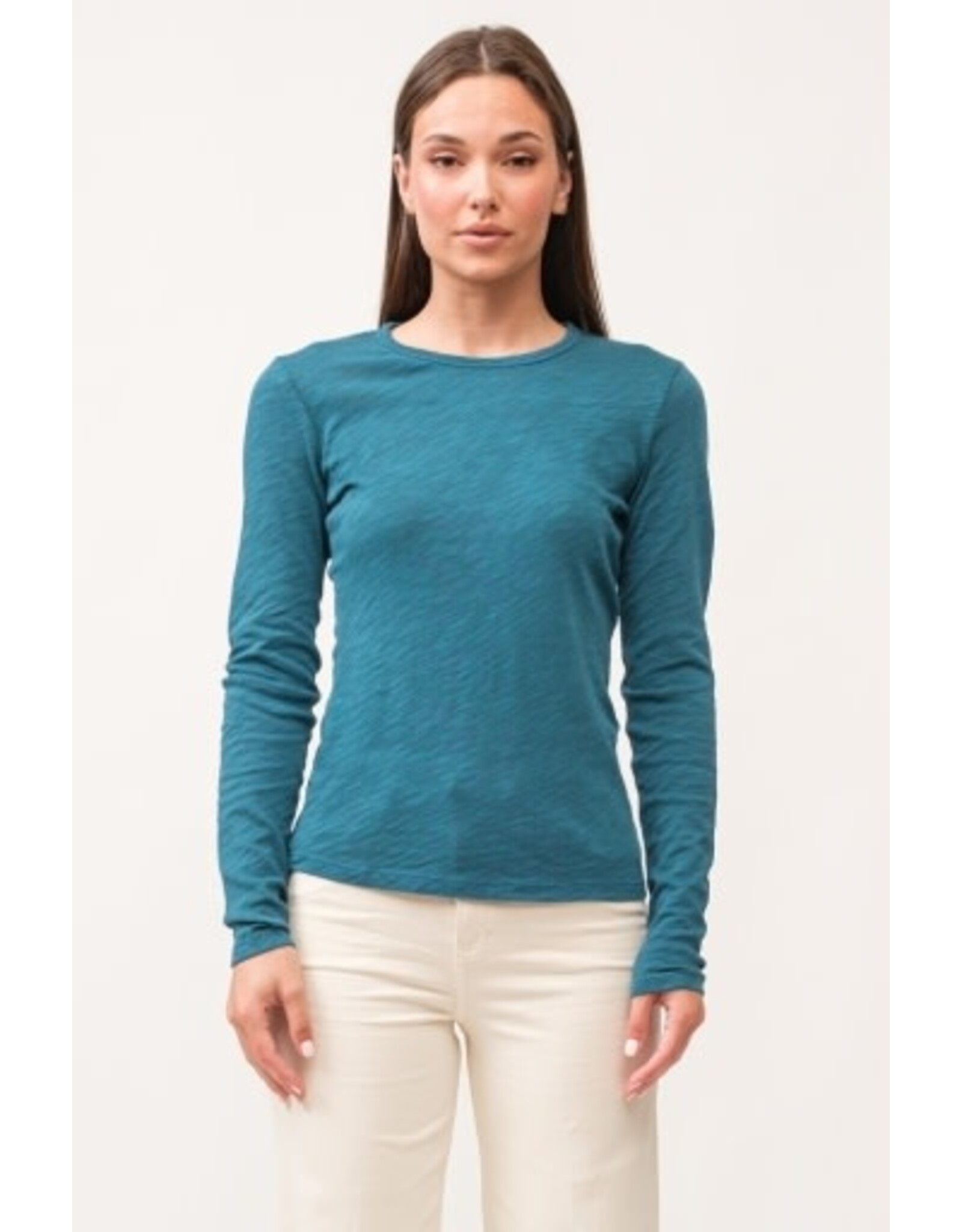 Dear John Denim Dear John Nina Long Sleeve Tee Deep Teal
