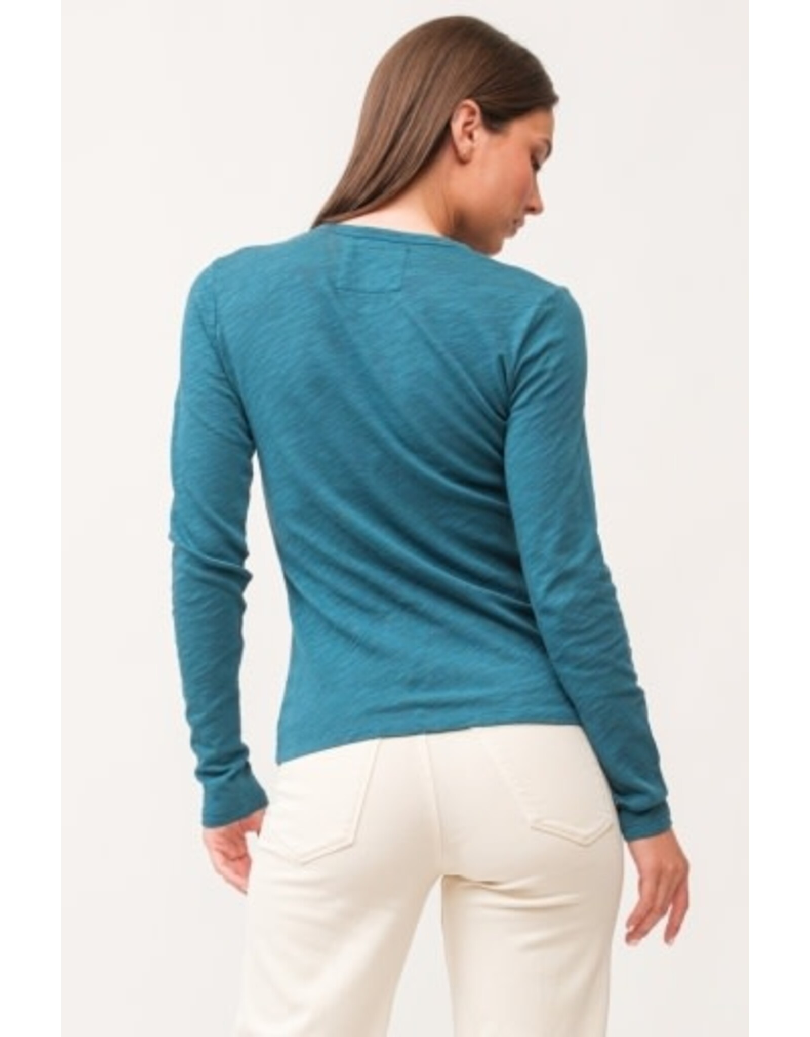 Dear John Denim Dear John Nina Long Sleeve Tee Deep Teal