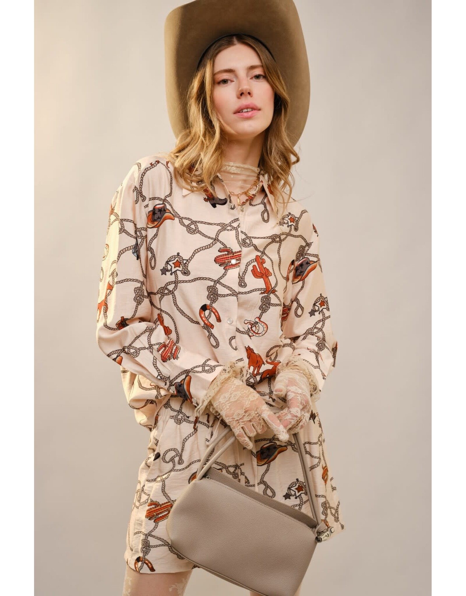 Winona Western Pearl Snap Shirt