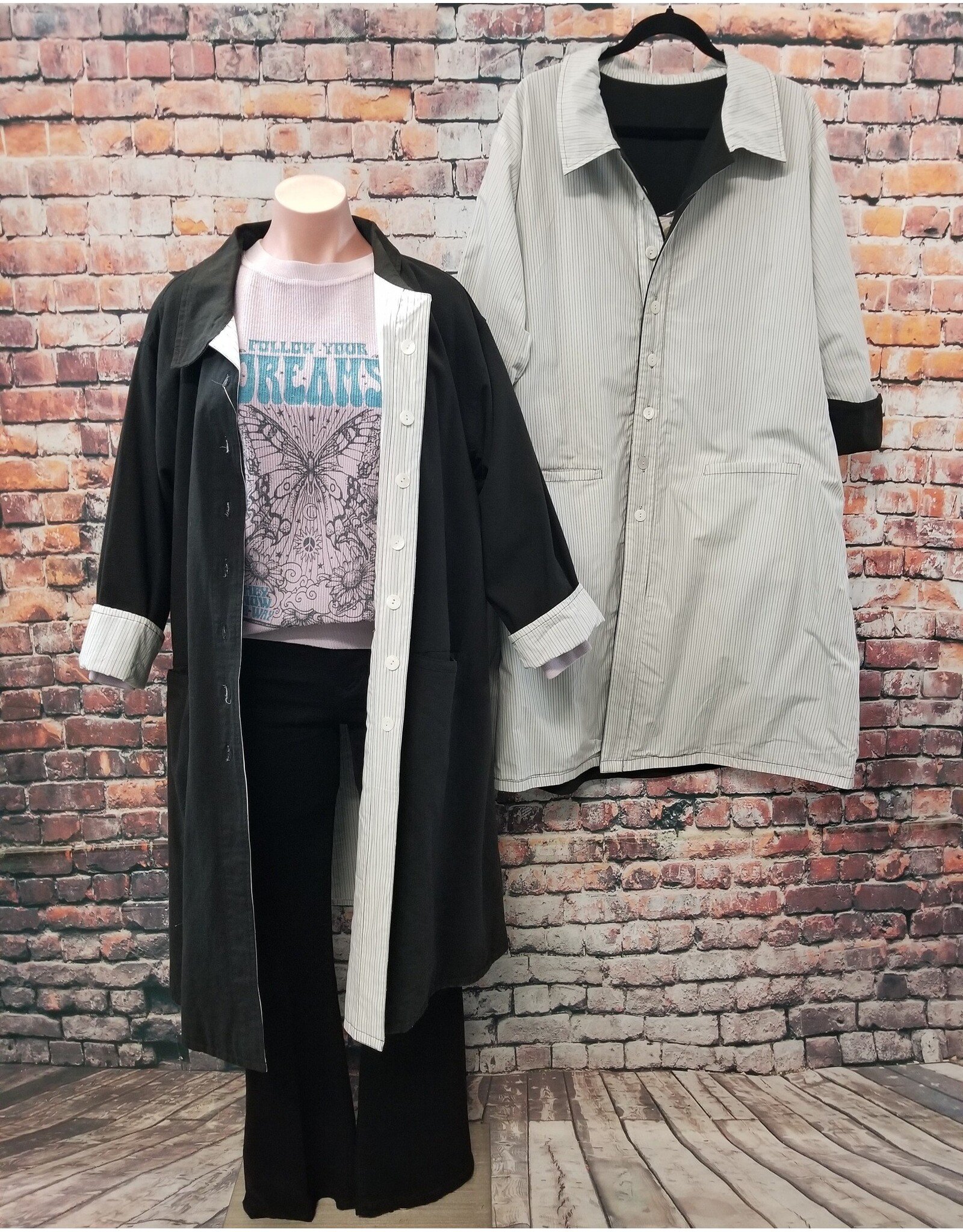 Reversible Jacket w/Hidden Pocket