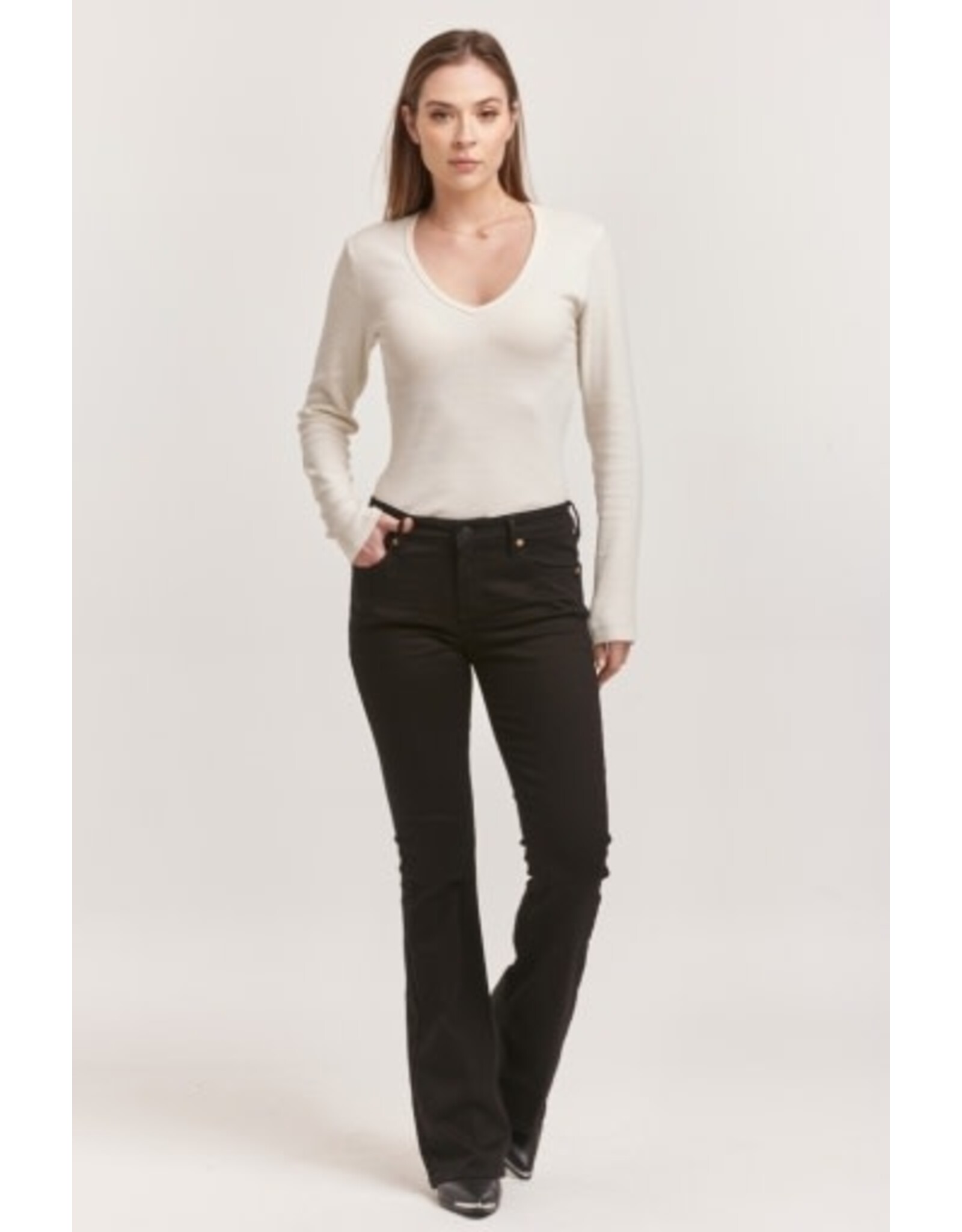 Dear John Denim Dear John Jaxtyn Bootcut Jeans - Black Olive