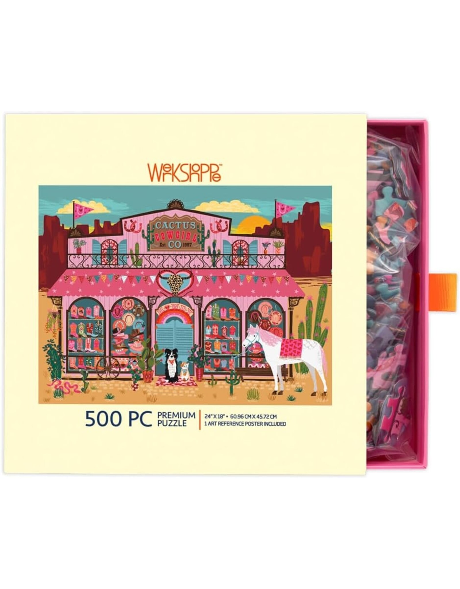 Cactus Cowgirl Co. 500 Piece Puzzle