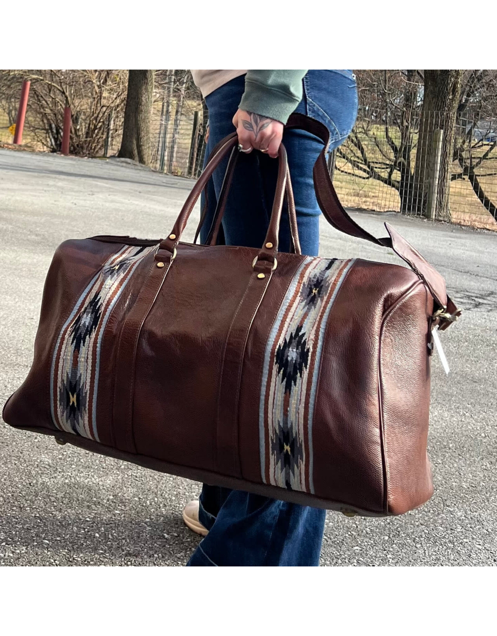 Panhandle Panhandle Duffle Bag With Blanket Inset