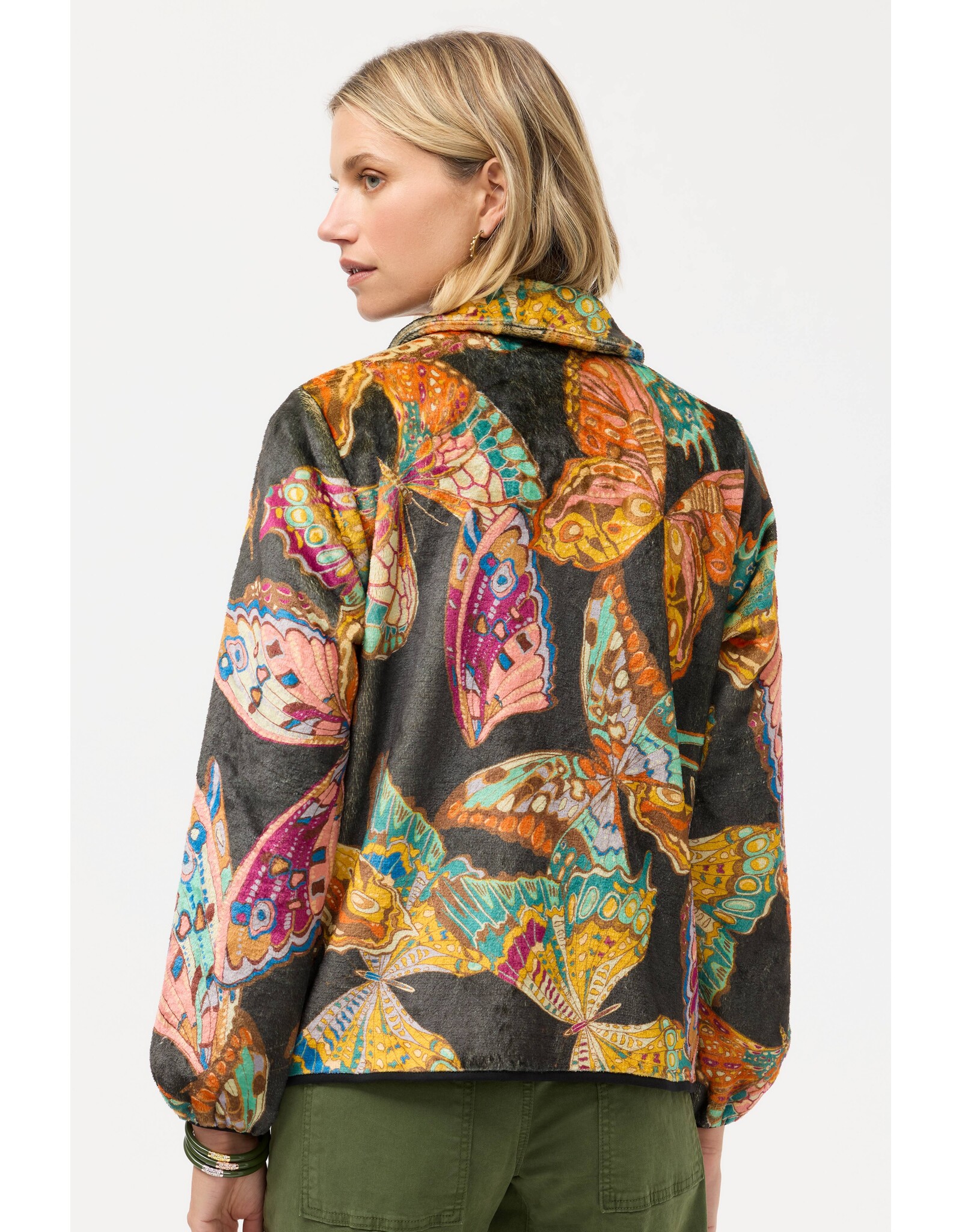 Johnny Was Johnny Was Esther Sherpa Jacket - Ofelia Scarf