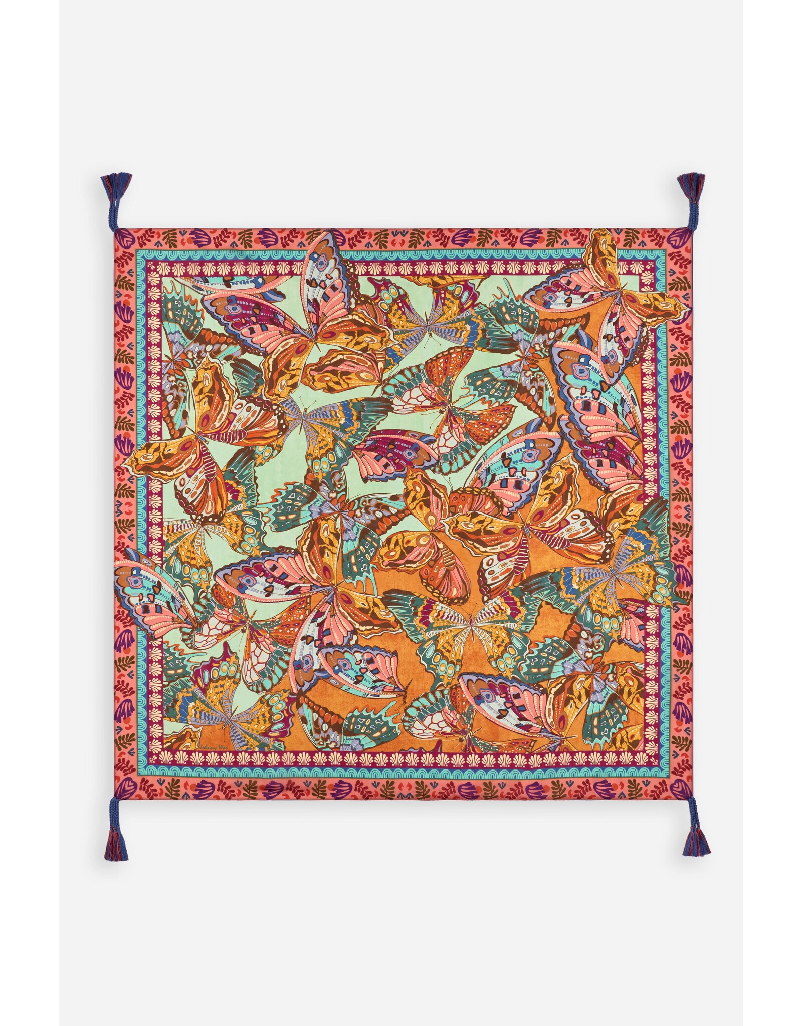 Johnny Was Johnny Was Silk Scarf - Ofelia