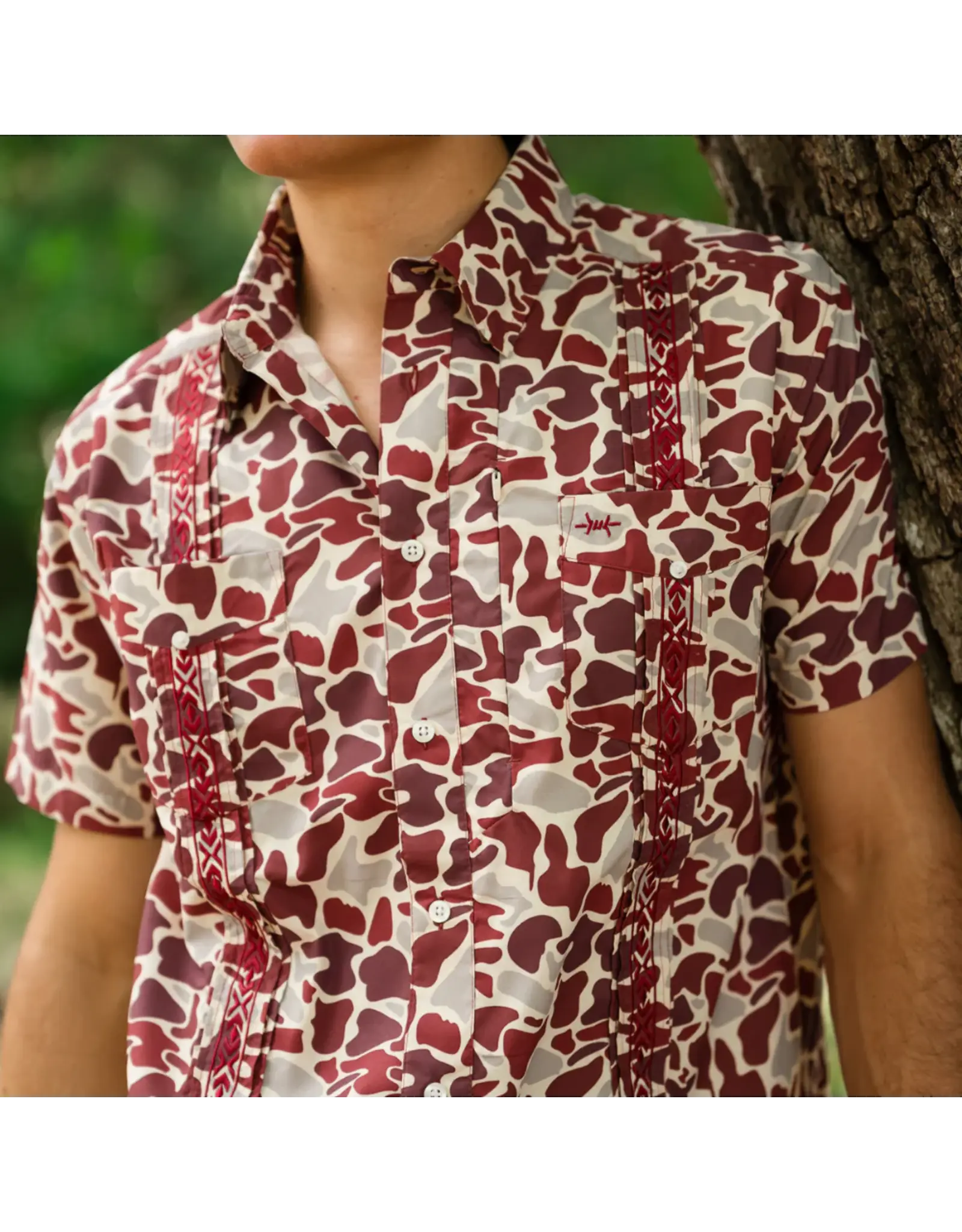 Texas Standard Guayabera Libre Camo