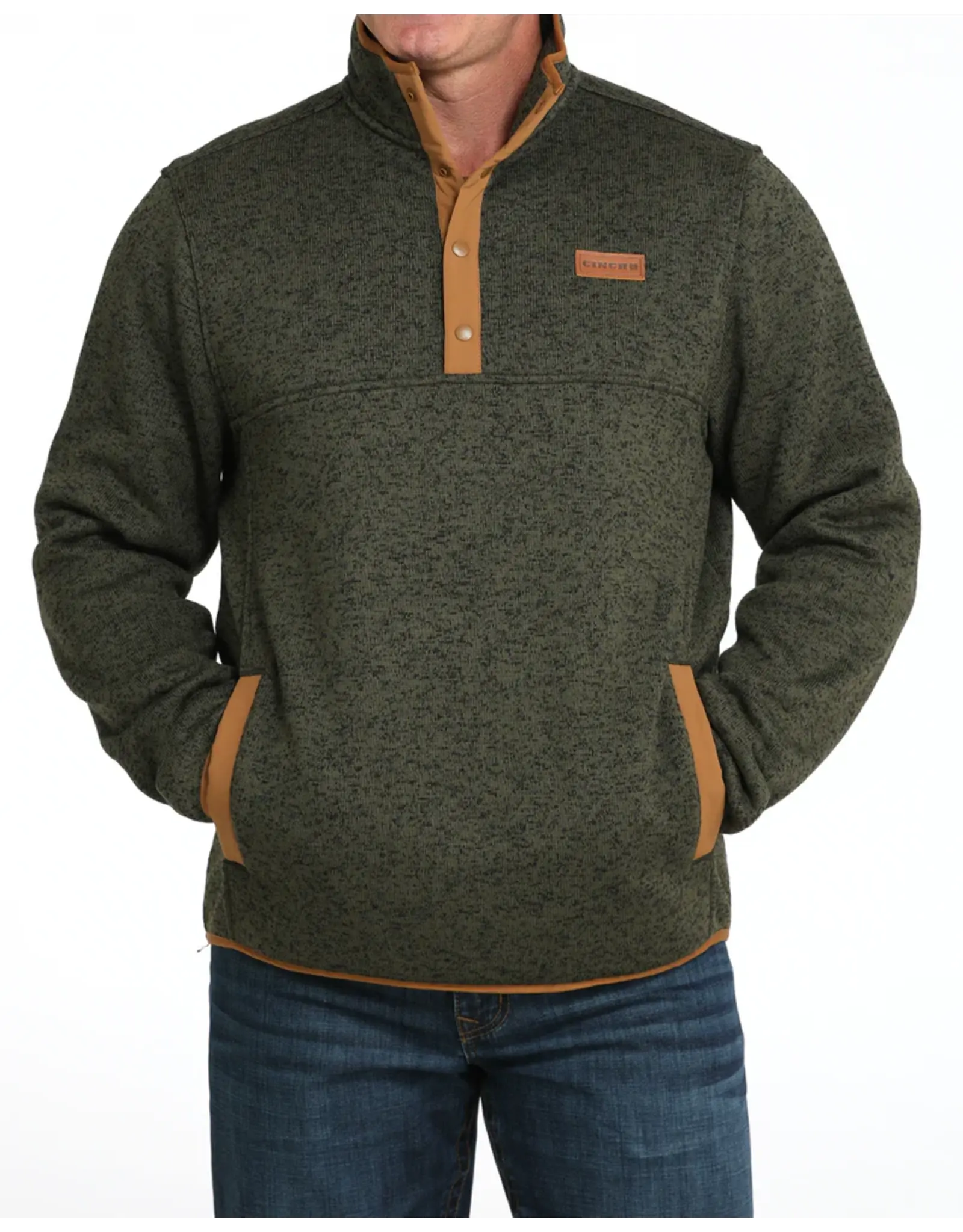 Cinch Cinch Mens Quarter Snap Pullover