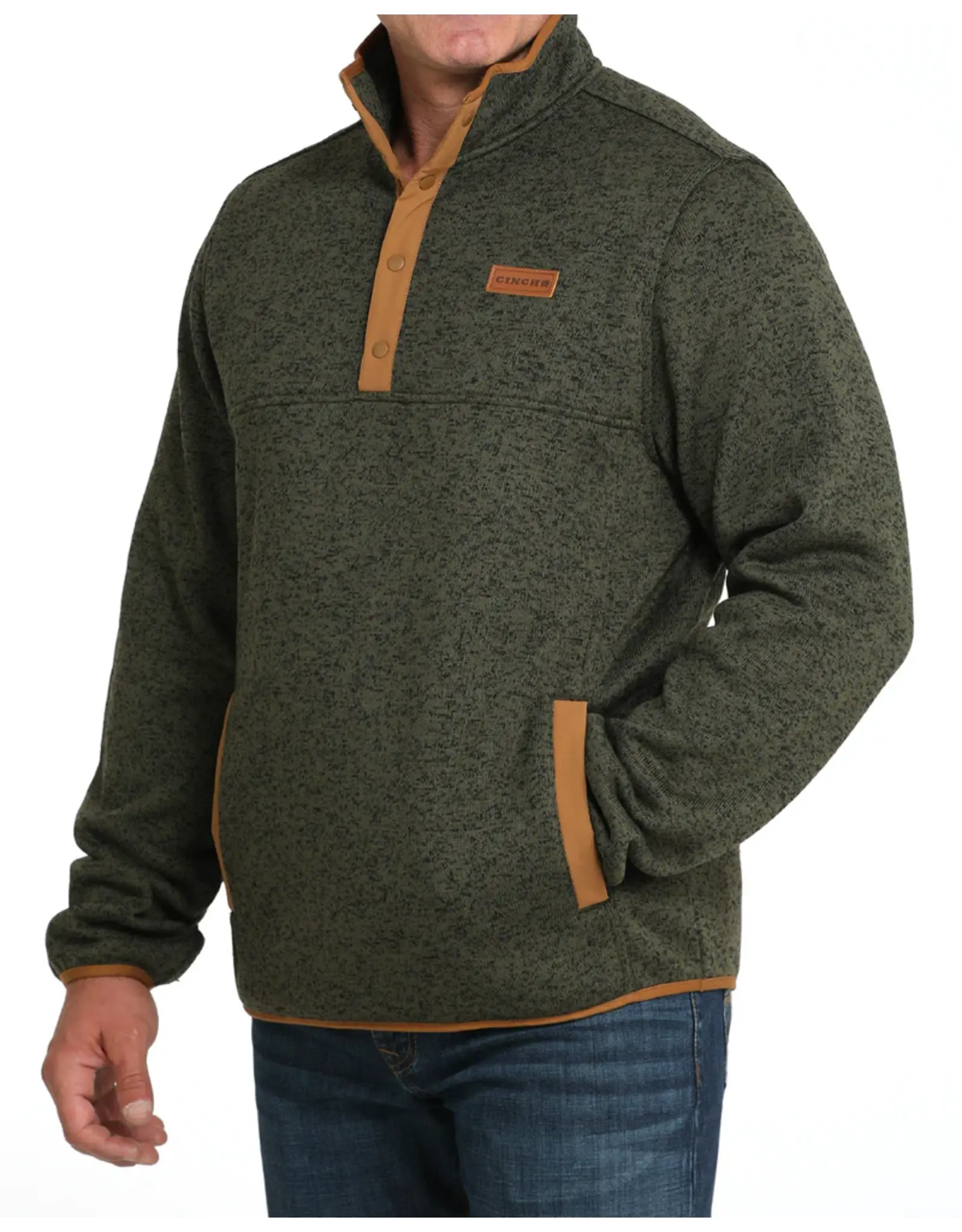 Cinch Cinch Mens Quarter Snap Pullover