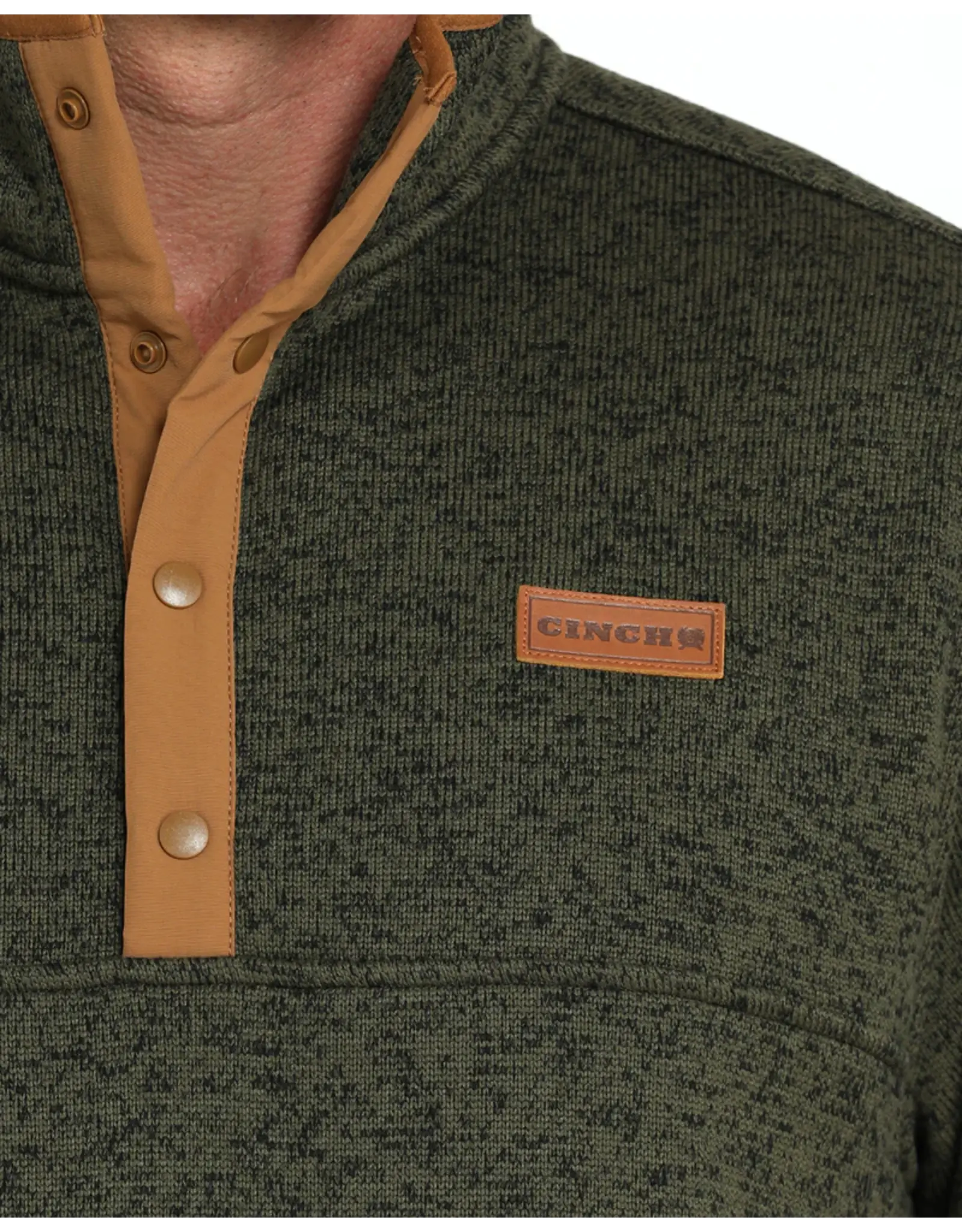 Cinch Cinch Mens Quarter Snap Pullover