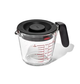 OXO OXO 2 Cup Glass Measuring Cup with Lid