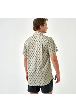 Burlebo Burlebo Performance Button Up Whitetail Deer Green