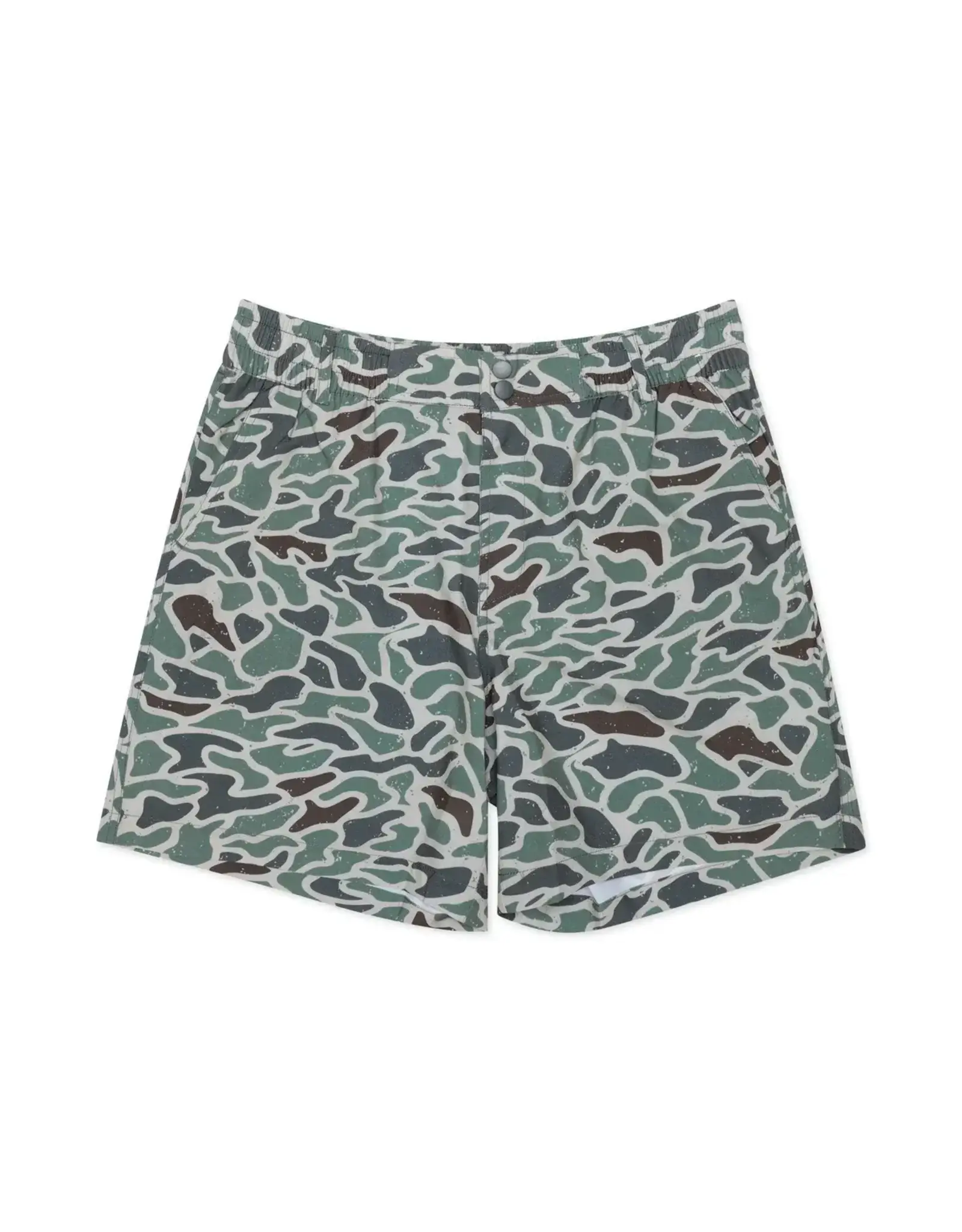 Burlebo Burlebo Everyday Short Retro Duck Camo - Grey Pocket 7" (THE ORIGINAL)