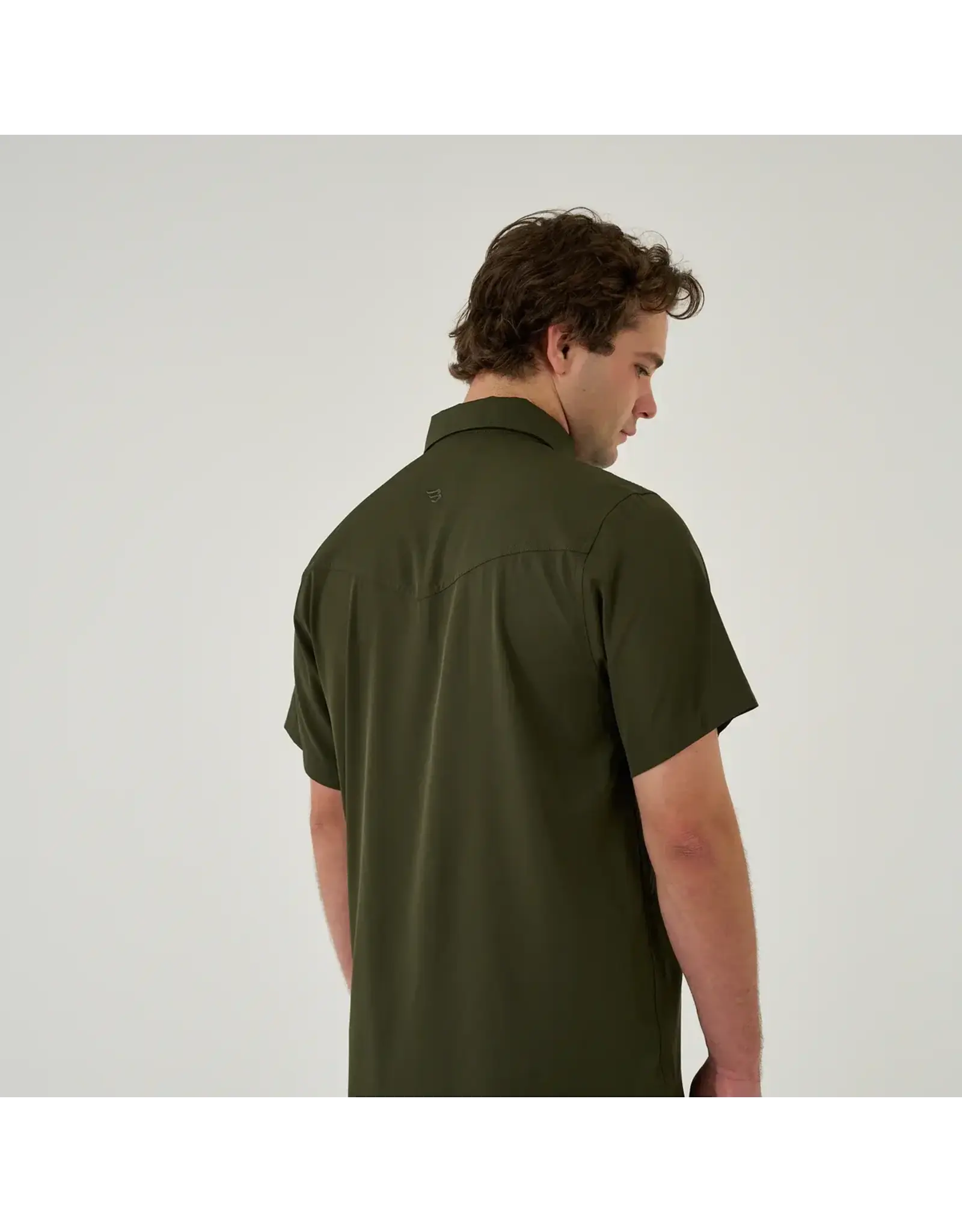 Burlebo Burlebo Performance Western Shirt Mallard Green