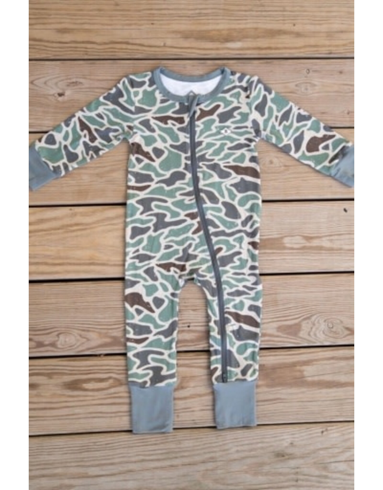 Burlebo Burlebo Baby Zip Up Onesie