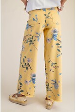 Felicity Floral Print Soft Stretch Twill Pants