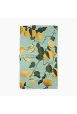 Geometry Amalfi Lemons Tea Towel