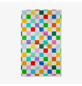 Geometry Dance Floor Tea Towel