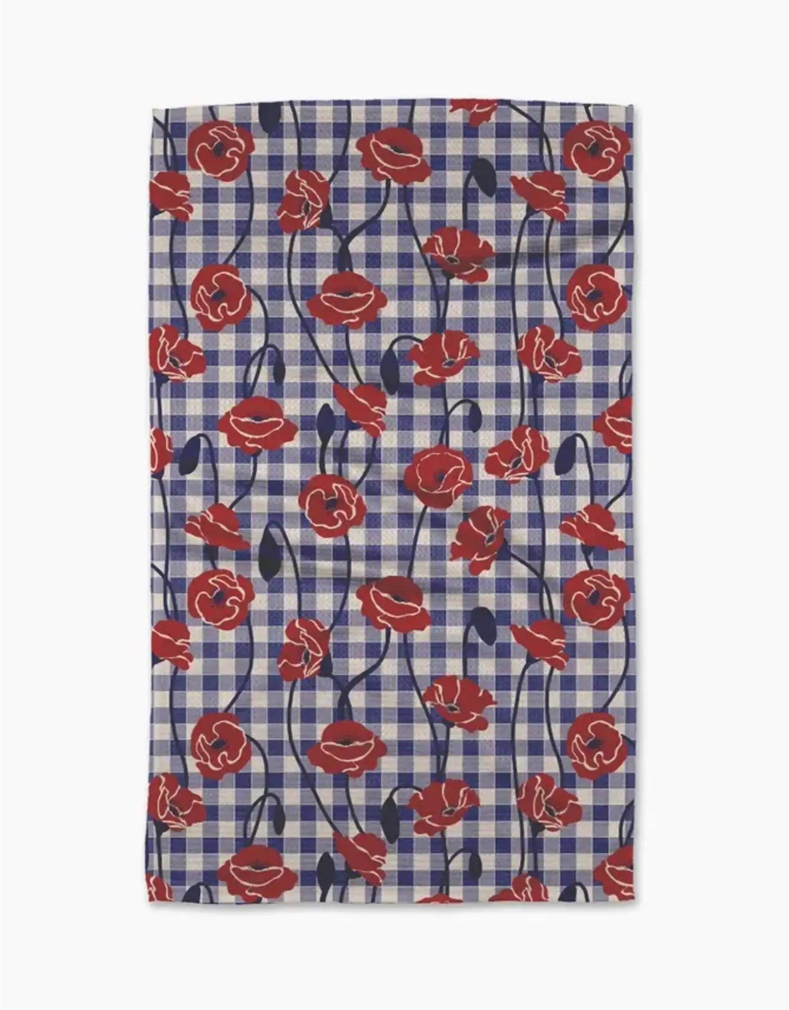 Geometry Freedom Poppy FIeld Tea Towel