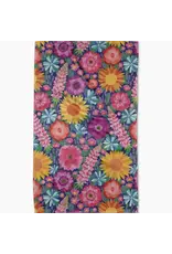 Geometry Spring Blooms Tea Towel