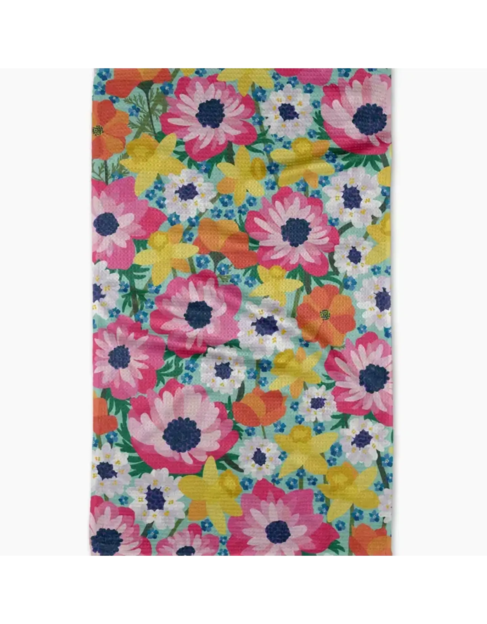 Geometry Spring Meadow Tea Towel