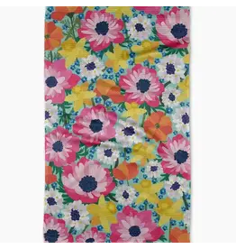 Geometry Spring Meadow Tea Towel